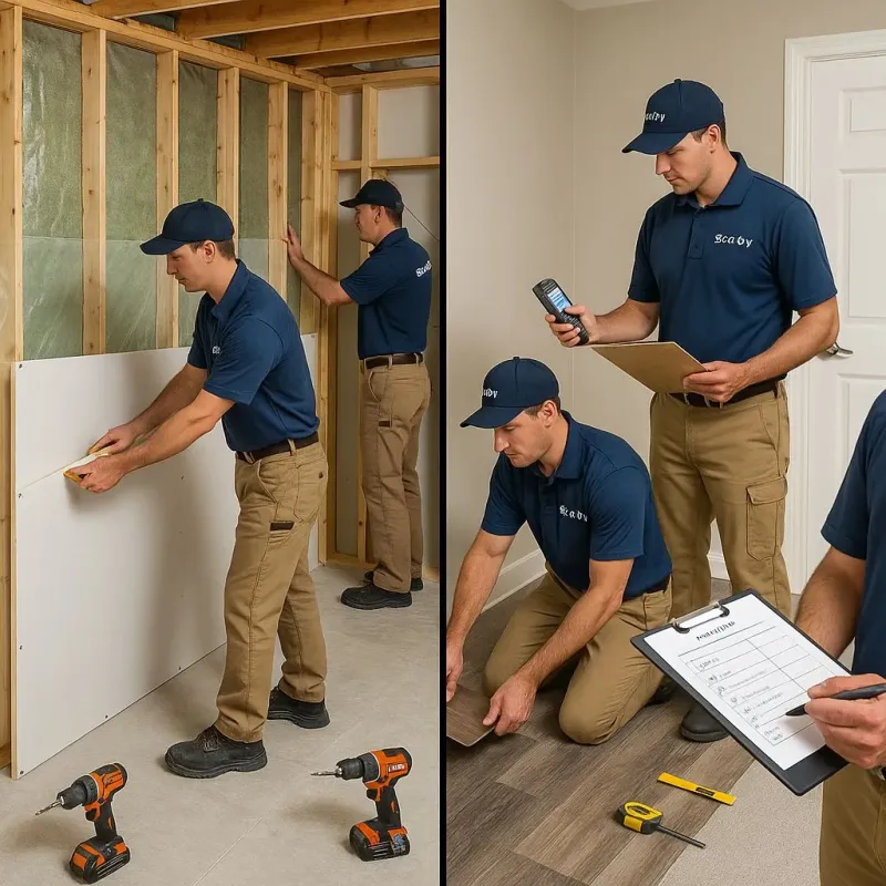 Repairs and Reconstruction process in Erwin, TN