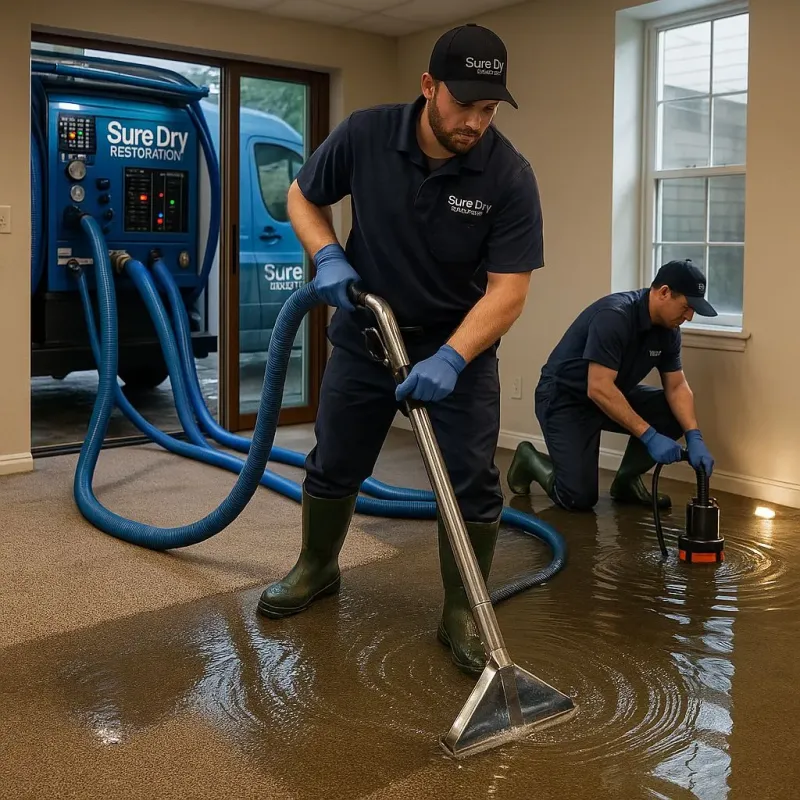 Water Extraction and Removal process in Erwin, TN
